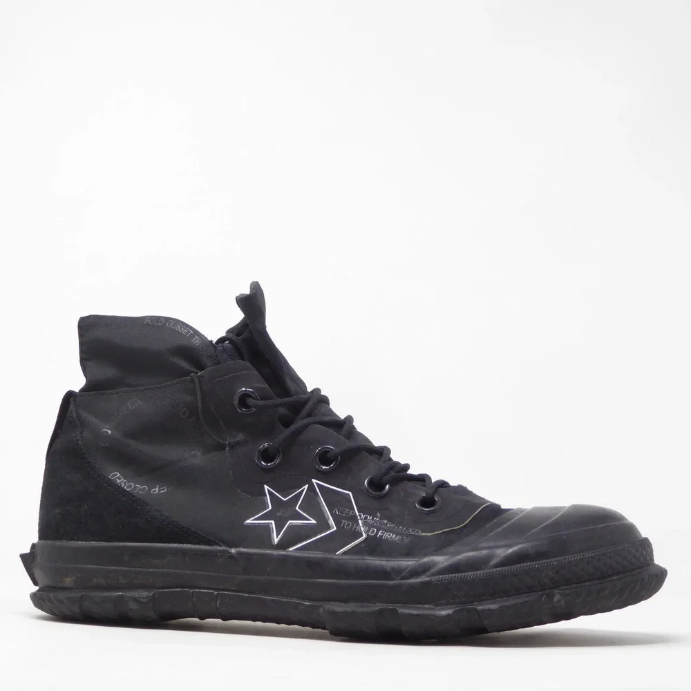 Converse Mens MC18 Fastbreak High Top Black Gore-Tex Waterproof Sneakers 11.5